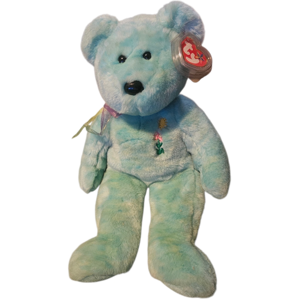 Ty Pastel Blue Stuffed Bear
